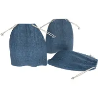 Nuts Innovations - Winter Edition Vershoudzak Set van 3 Stuks - Bijenwas - Blauw