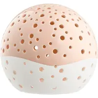 Kähler Nobili Candle Holder 12 Cm - Kandelaars Keramiek Nude - 692461