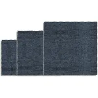 Nuts Innovations - Bijenwasdoek Jeans Set van 3 Stuks Assorti - Bijenwas - Blauw