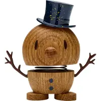 Hoptimist Small Snowman Bumble - Oak - - OneSize - Decoratieve figuren