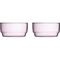 Lyngby Kom Torino Pink 12 cm (Set van 2)