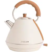 Create IKOHS Create 1.7 Liter Waterkoker Black and Wood|Maat: