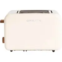 Create - Broodrooster - Voor Medium - 6 niveaus - 850W - Gebroken wit- TOAST RETRO