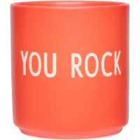 Design Letters favoriete mok 25 cl Red, Fashion Colour Collection