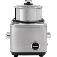 Cuisinart - Rijstkoker met stomer - Stoomkoker voor 6 personen - Multi Cooker BPA Vrij - Zwart
