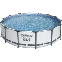 Bestway Ø 427 x 107 cm Steel Pro MAX zwembad set rond