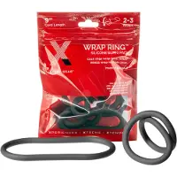 Perfect Fit - penisring - smal en flexibel - zwart 22cm