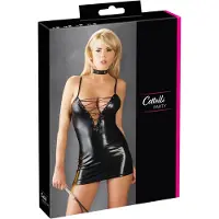 Cotelli Collection Wetlook Jurkje - Zaina