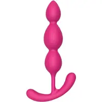 Dream Toys Cheeky Love - anaalplug met kralen (roze)
