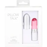 Pillow Talk Lusty - oplaadbare tong vibrator - siliconen - roze