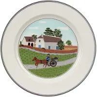 Villeroy & Boch DESIGN NAIF 21 CM SALAD PLATE, FARMER
