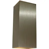 Artdelight Strakke Wandlamp Dante Xl Brons