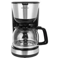 Emerio CME-122933, Filterkoffiemachine met glazen karaf, 1,25 L, Zwart