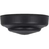 Bailey Plafondkap klein zwart Ø10 x 4 cm