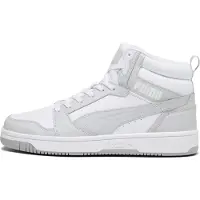 Puma Sneakers hoog 'Rebound V6' lichtgrijs / wit