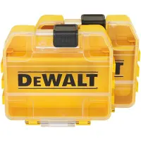 DeWalt ToughCase+ Serie - Pudełko op Bity - 2 Stuks - Compatibel met TSTAK - Zichtbaar Deksel