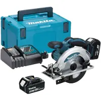 Makita DSS610RTJ 18V Li-Ion Accu Cirkelzaag Set (2x 5.0Ah Accu) In Mbox - 165mm