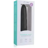 EasyToys Power Vibe - vibrator staaf - getwist - siliconen zwart