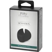 Fifty Shades of Grey Sensation - penistop vibrator - zwart