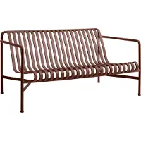 HAY Palissade loungebank Iron red