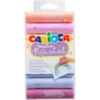 Carioca TEMPERELLO Pastel 8 verfrollers in transp.box