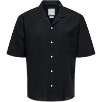 Only & Sons Overhemd 'ONSCaiden' zwart