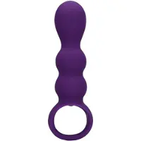 Loveline Druppelvormige anale vibrator - Paars