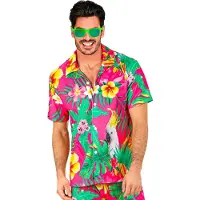 Widmann Zomer partyshirt Parrot