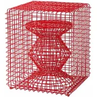 Pols Potten Kruk Zig Zag Wire Coral Red