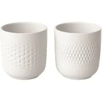 Villeroy & Boch Manufacture Collier kop 2-pack Wit