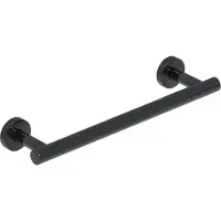 Ivy Aia Accessoires Badgreep 30cm enkel Zwart chroom PVD