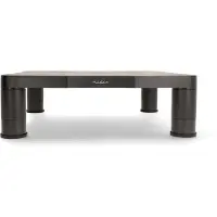 Nedis Monitorstandaard | Ergonomie: Yes | Maximaal draagvermogen: 18 kg | Universeel | Verstelbare hoogte: Ja - ERGOAMS110BK