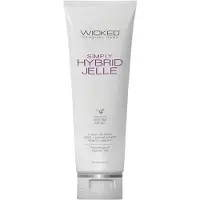 Wicked Simply Hybrid Jelle - glijmiddel op water- en siliconenbasis - 120ml