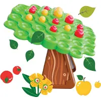 Quercetti balansspel Appelboom - educatief kinderspel.