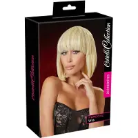 Cottelli - pruik bob met pony - halflang - blond
