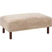 Beliani HOLT - Ottomaan - Beige - Polyester