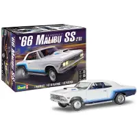 Muovijalelu Modelbouwpakket Auto - 14520 1966 Malibu SS 2N1 Car Plastic - 1:24 - Modelbouw