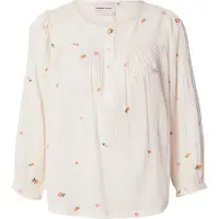 Fabienne Chapot Blouse crème / groen / oranje / pink