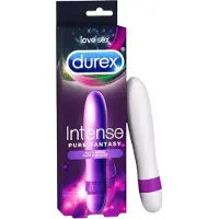 Durex Intense Pure Fantasy - staafvibrator (wit)