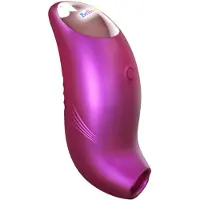 Love to love Believer - waterdichte clitorisstimulator (metallich roze)