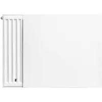 Boss & Wessing Radiator voorplaat bws wesley 60x100 cm vlakke afwerking wit