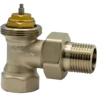 Boss & Wessing Radiatorkraan Haaks BWS Jackson 1/2MV