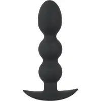 Black Velvets Heavy - bolvormige ana?alplug van 145 g (zwart)