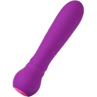 FemmeFunn - mini vibrator - krachtig en oplaadbaar - siliconen paars