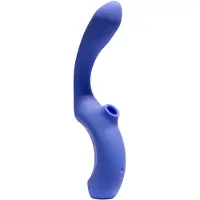 Platanomelón Momba Luchtdruk en G-spot vibrator - Blauw