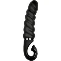 G-Vibe Gvibe G-jack 2 - oplaadbare vibrator - waterdicht siliconen - zwart
