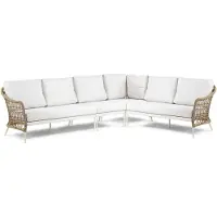 Coco Bali hoek loungeset 4-delig
