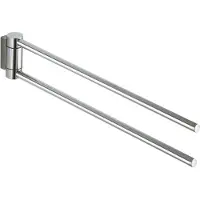 Keuco PLAN handdoekhouder 438 mm, 2-armig, zwenkbaar, 14918070000