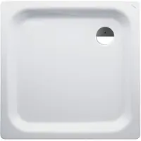 Laufen H2150120000401 DW PLATINA: Vlakke wastafel, 900x900x65 mm, staal.