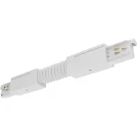 Sylvania Onderdeel | Koppeling/verbinder flexibel | onetrack flexibele hoek dali wit 9018/w